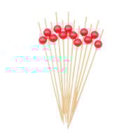 Pincho de Bambu de Bola de 12 Centimetros, Paquete de 50 Unidades TIPS ARK25-35