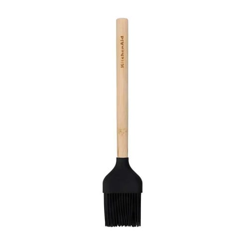 Brocha para Adobo de Bambu con Cabezal de Silicon Negro KITCHEN AID KQG642OHOBE