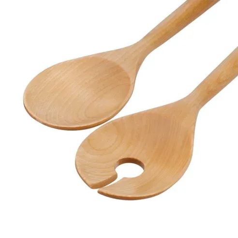 Juego de Servicio para Ensalada de Madera de Abedul 30 Centimetros KITCHEN AID KQR713OHE