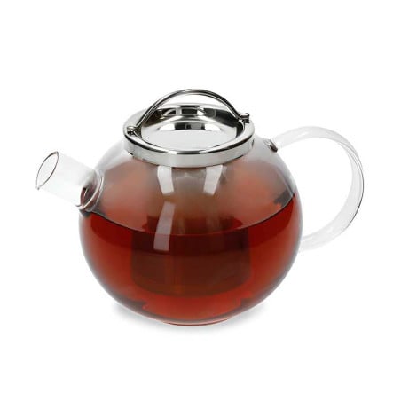 Tetera de Vidrio Darjeeling con Infusor de Acero Inoxidable para Te LA CAFETIERE LCDARTPOT4CP