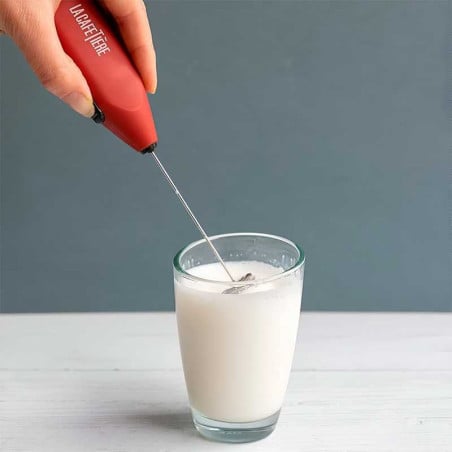 Espumador para Leche de Bateria Rojo LA CAFETIERE LCFRXRED