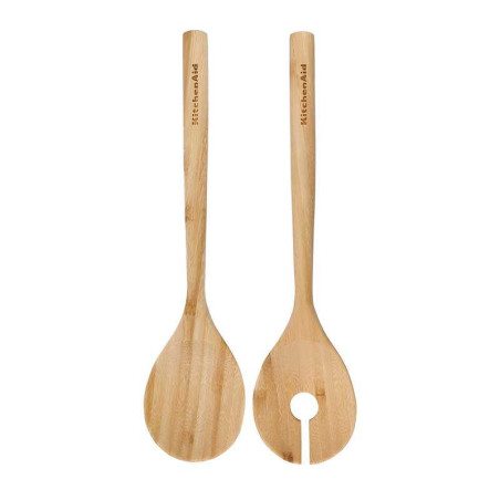 Juego de Servicio para Ensalada de Bambu 30 Centimetros KITCHEN AID KQG607OHBBE
