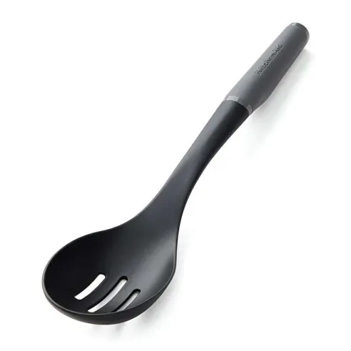 Cuchara Ranurada de Nylon con Puno Gris KITCHEN AID KAS004OHCGG