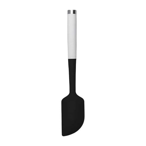Espatula Raspadora Clasica de Silicon con Puno Blanco 30 Centimetros KITCHEN AID KCG031OHWHE