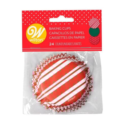 Capsulas para Cupcakes Clasicas Estandar, Paquete de 24 Unidades WILTON 191011001