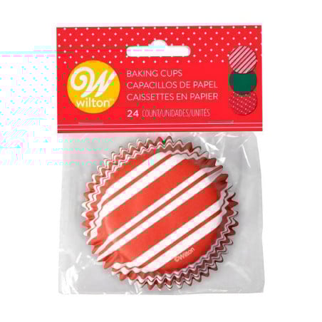 Capsulas para Cupcakes Clasicas Estandar, Paquete de 24 Unidades WILTON 191011001