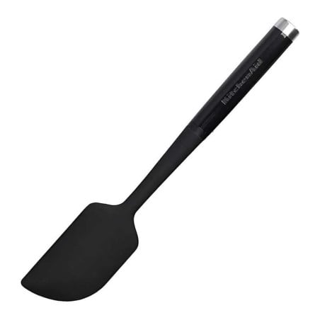 Espatula Raspadora Clasica de Silicon con Puno Negro 30 Centimetros KITCHEN AID KCG031OHOBE
