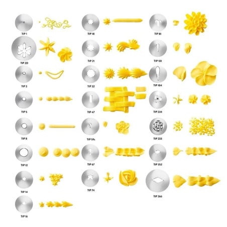Juego de Decoracion Deluxe, Set de 22 Piezas WILTON 2104-2531