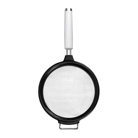 Colador Clasico Blanco con Borde de Metal de 7 Pulgadas  KITCHEN AID KCG161OHWHE