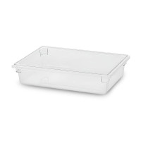 Caja para Almacenamiento de Alimentos de Policarbonato 18 x 26 x 3.5 Pulgadas MASTER CHEF SB6409PC