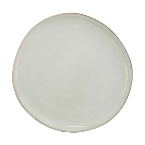 Plato Redondo de Ceramica 26.5 Centimetros Beige BELLARTE LDX-P00340