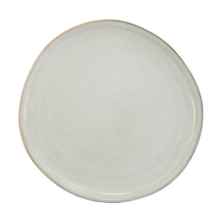 Plato Redondo de Ceramica 26.5 Centimetros Beige BELLARTE LDX-P00340