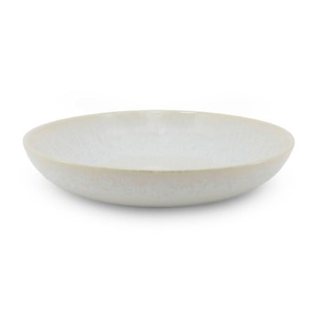 Bowl Redondo de Ceramica 20 x 4 Centimetros Beige BELLARTE LDX-W00440
