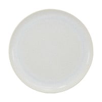 Plato Redondo de Ceramica 21 Centimetros Beige BELLARTE LDX-P00604 2