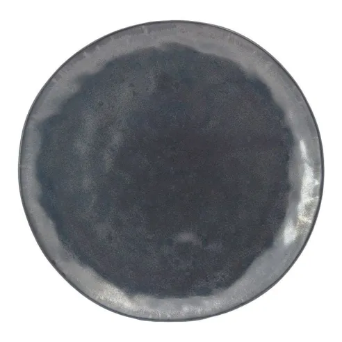 Plato Redondo de Ceramica 20 Centimetros Negro BELLARTE LDX-P00255
