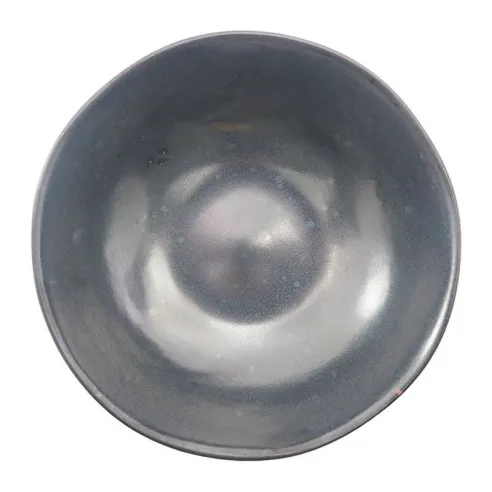Bowl Redondo de Ceramica 17.5 x 5.5 Centimetros Negro BELLARTE LDX-W00201