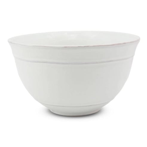 Bowl Redondo de Ceramica 15.5 x 9 Centimetros Blanco BELLARTE LDX-W00409