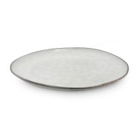 Plato Redondo de Ceramica 27.8 Centimetros Beige BELLARTE LDX-P00192