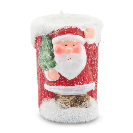 Candela de Santa Claus, Set de 2 Unidades TIPS 24D05-39