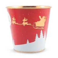 Balde Navideno de Metal TIPS 24D12-06