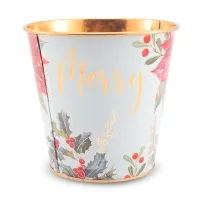 Balde Navideno de Metal TIPS 24D12-06 2