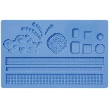 Molde de Silicon con Figuras Geometricas para Fondant MASTER CHEF BCM-RM-03