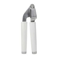 Prensa Clasica para Ajo de Acero Inoxidable con Puno Blanco KITCHEN AID KCG132OHWHE