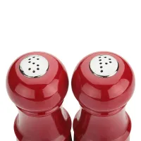 Pimentero y Salero de 4-1/2 Pulgadas de Alto, Color Rojo  TRUDEAU 0714097 2
