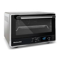 Horno + Freidor de Aire en Acabado Plateado de 21 Litros KITCHEN AID KCO128CU