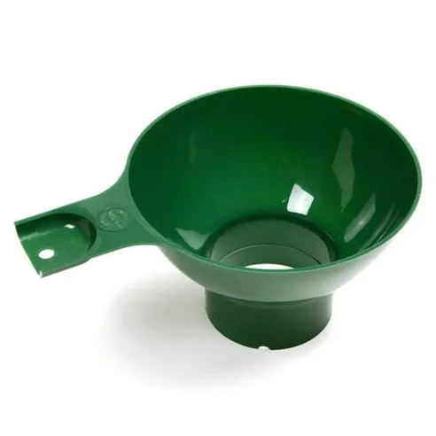 Embudo Plastico de Boca Ancha de Color Verde NORPRO 607