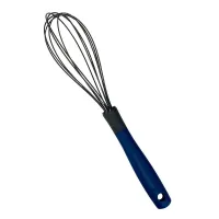 Batidor Globo de Silicon de 13 Pulgadas, Color Gris y Azul TRUDEAU 09918038