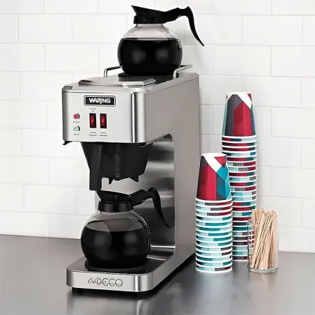 Estacion para Cafe 2 Calentadores 110V WARING WCM50