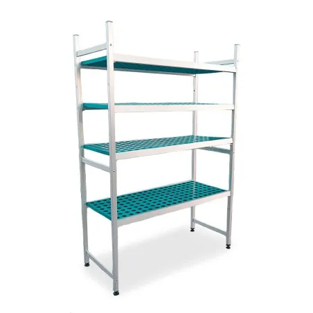 Estanteria de 4 Niveles 132 x 50 x 176 Centimetros MASTER CHEF SPH60183