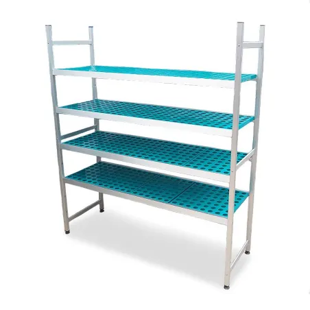 Estanteria de 4 Niveles 143 x 50 x 176 Centimetros MASTER CHEF SPH66183
