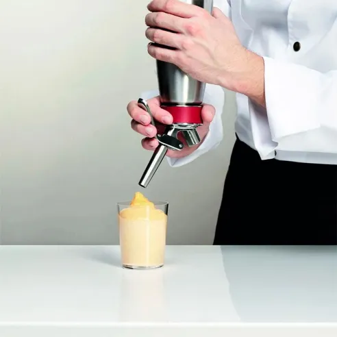 Botella Gourmet Whip Polished de 1000 Mililitros ISI 1703