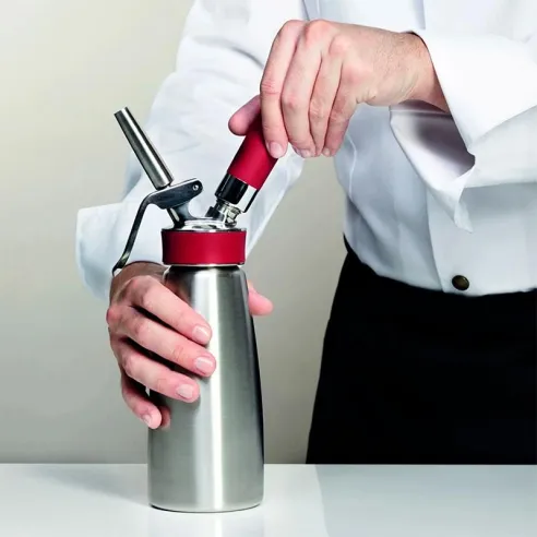 Botella Gourmet Whip Polished de 1000 Mililitros ISI 1703