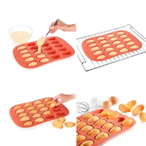 Molde de Silicon para Galletas de 20 Cavidades TESCOMA 629424