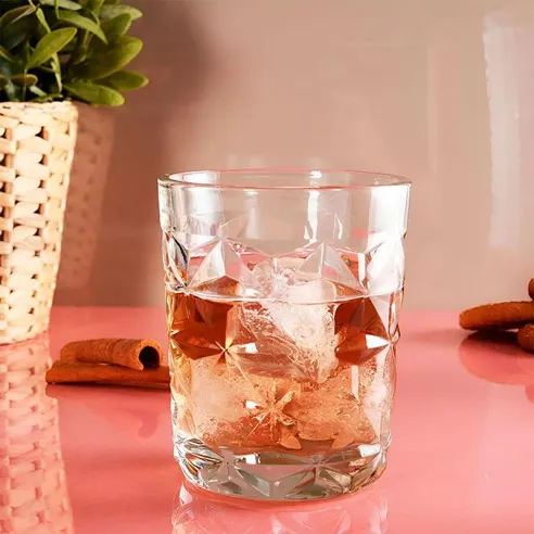 Vaso Whiskero Estrella de 12-1/4 Onzas PASABAHCE 520514
