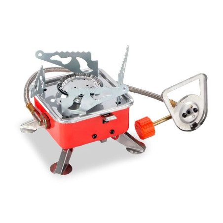Cocina Portatil Roja Vox de Gas Butano VOX 27812