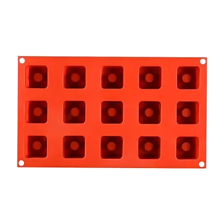 Molde de Silicon Rectangulo Hueco 15 Cavidades MASTER CHEF JSC2544