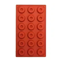 Molde de Silicon para Donas, 28 Cavidades MASTER CHEF 0760722