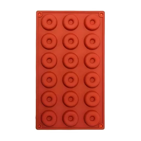 Molde de Silicon para Donas, 28 Cavidades MASTER CHEF 0760722