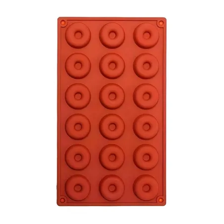 Molde de Silicon para Donas, 28 Cavidades MASTER CHEF 0760722