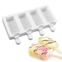 Molde de Silicon para Paletas Magnum Diseno Zig Zag de 4 Cavidades MASTER CHEF 0760052 2