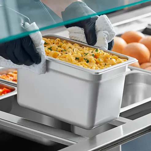 Bandeja de Acero Inoxidable de 1/4 x 6Pulgadas MASTER CHEF C6