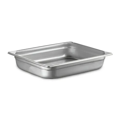 Bandeja de Acero Inoxidable Half de 2.5 Pulgadas MASTER CHEF H2