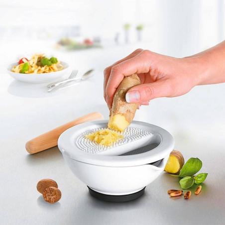 Mortero con Rallador de Jengibre GEFU SURI de Porcelana GEFU 35340