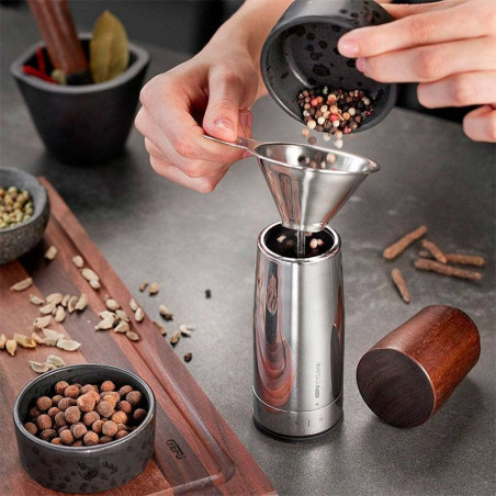 Molino de Especias SPICE-GRIND - Ceramica CYCLONE y Acero GEFU 34671