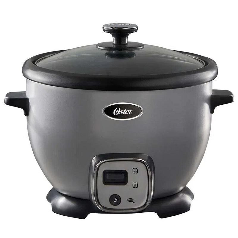 Olla Arrocera 12 Tazas de 900 Watts Plateada OSTER CKSTRC7030S