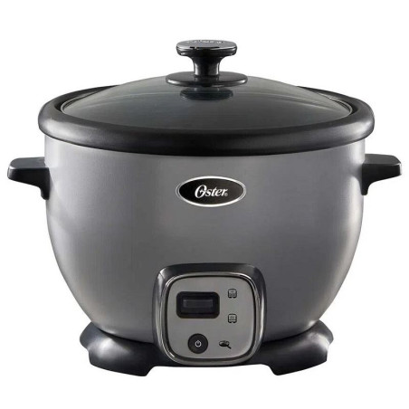 Olla Arrocera 12 Tazas de 900 Watts Plateada OSTER CKSTRC7030S